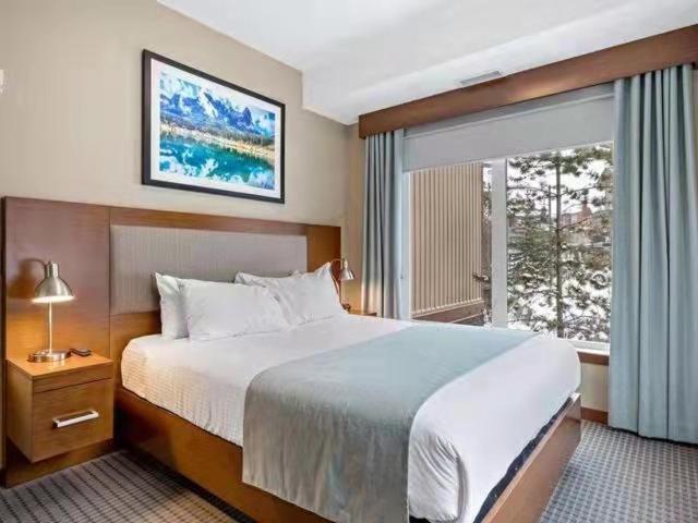 Sunny Tranquil Woods Turret In Falcon Crest Lodge Canmore Exteriör bild